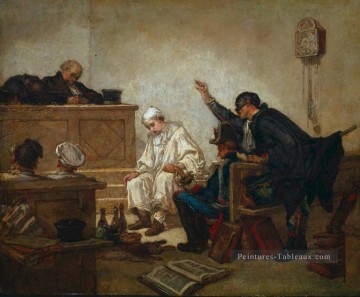  Thomas Peintre - pierrot à l’essai figure peintre Thomas Couture